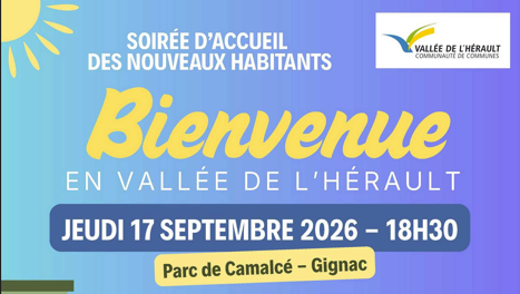 Soirée d&rsquo;accueil des nouveaux habitants